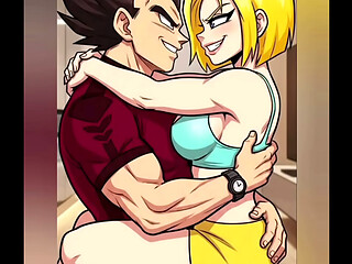 Vegeta coje heroinas