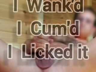 Wank & Cum Eating