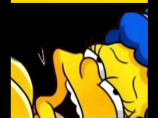 Milhouse se coje a la mam&aacute_ y t&iacute_a de su amigo bart