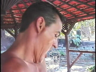 Horny shemales fucking their boys outdoor