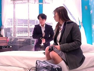 Sexy Asian Japanese Teen Suckin and Finger