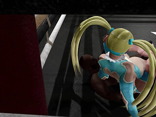 R. Mika Feet to Cock Wrestling