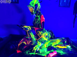 Uv Wet and Messy Gimpy Double Fisting with Patricia X