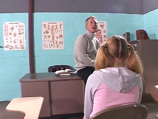 I lick the pussy of this young student