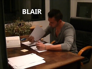 Blair fucking a gay for the first time