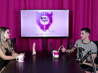 VEJA COMO FOI O DIG&Atilde_O DA ILHA E KEL MACETTARE NO BORA CAST COM BRUNA CARLOS &amp_ MATHEUS CAETANO - PARTE 1 (WATCH ON: SHEER/RED)