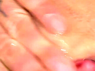 Close-up Soaking Wet Pussy