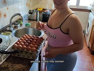 Thepaug drills his curvy Mexican neighbor before her spouse returns