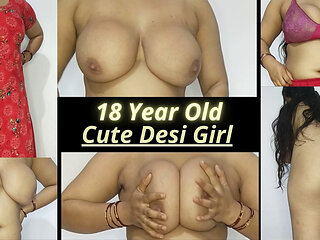 Indian - 18 Year Old Desi Cute Girl Full Nude Body Show