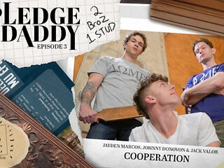 DISRUPTIVEFILMS Pledge Daddy 3 DOUBLE DOMED Twink Jock SPANKED & DAP'd