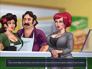 Summertime Saga ep 127 - Ela me salvou e botou os Russos pra correr