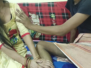 New Indian Honeymoon Couple Fucking Sex Outdoor with Audio Story