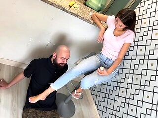 Paulinha Paulinha Feeding The Slave The Right Way