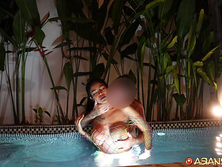 Asiansexdiary Cum on Tits with Huge Tit Asian Girl