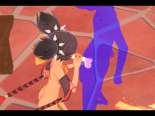 Genshin Impact Hentai - Xinyan Hardsex - Japanese Asian Manga Anime Film Game Porn