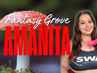 FANTASY GROVE AMANITA REVIEW - CUTE MUSHROOM FANTASY DILDO - SYDNEY SCREAMS