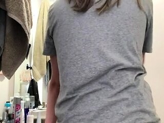 Amateur blonde ass fucked