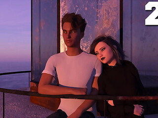 Elmwood University #23 - Romantic Date Night With Goth College Girl