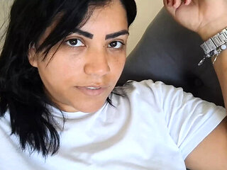 Amateur BBW Latina Nicoly Mattos Sucks Cock and Takes Ass Fucking - Cum Blast Compilation