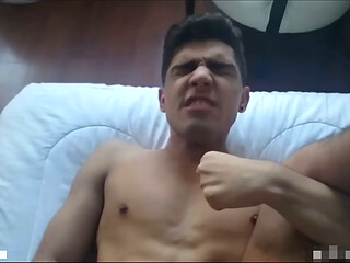 After the party he took me to his house to fuck and I shot all my cum on his face