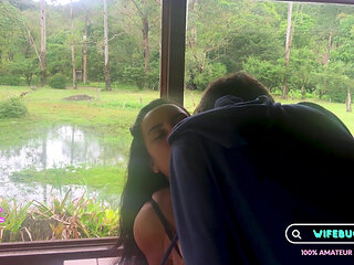 Wifebucket Amateurs - Fucked My Missus with a View