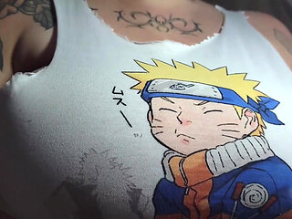 Cutting My Shirt so It Can Fit Them Better (sfw)