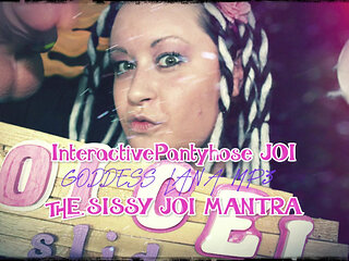 AUDIO ONLY - Interactive pantyhose JOI the sissy JOI mantra