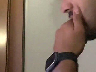 I Come to Visit My StepCousin's House and We End up Fucking After Hearing Me Masturbate