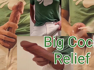 Big Cock Relief From Massive Cumshots