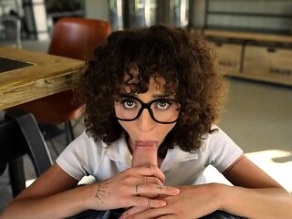 Cock craving teen satisfies taboo desires with stepbro