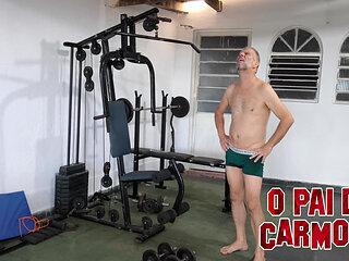 training naked and Carmona saw