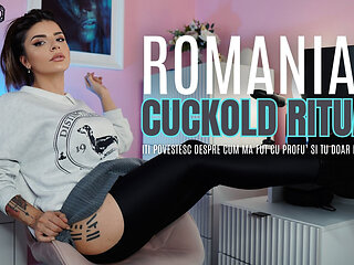Romanian Cuckold Ritual - I'm Telling You About How I Fuck the Teacher and You Just Watch!