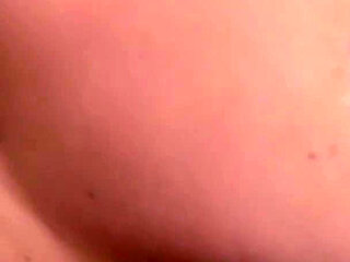 Close up on her pussy getting penetrated