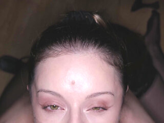 Custom Sloppy Blowjob & Big Facial POV