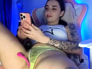 Hot teen lauryn may solo toying