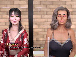 Grandmas House - having the best threesome with elizabeth and catherine