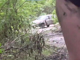 Piss, Mud and Flashing Near the Road