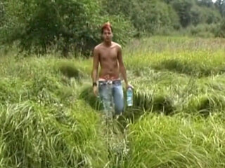 Young straight dude fucking outdoor his gay friend 17