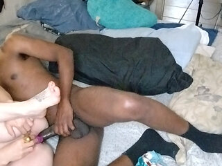 Getting my tiny twat pounded