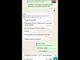 Undressing Doa Mary When Her Husband Leaves