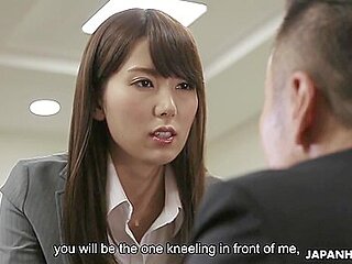 Rough 1st Day New Office Job - Yui Hatano