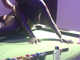 Homemade Amateur Sex by the Snooker