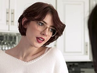 Lustful lesbians Whitney & Lena indulge in a steamy session