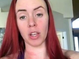 Big boobs milf masturbates with her dildo