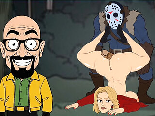 Jason Fucks Married MILF Skyler. Cartoon Parody