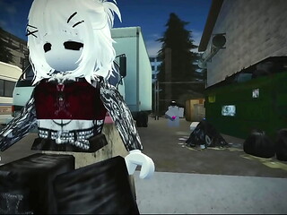 Soy follada por un noob en roblox
