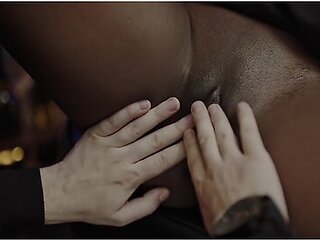 Black African Ebony Girl Freeze Fucked & Creampied By Creep Burglar - Interracial Time Stop Fetish