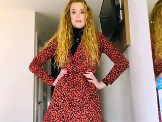 Blonde emo amateur solo masturbation