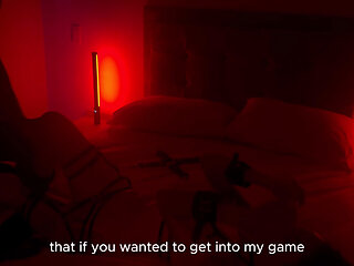 Red room with my lover while my husband is at work