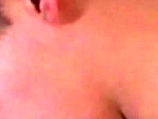 Horny Brunette in Wild Threesome with Two Studs